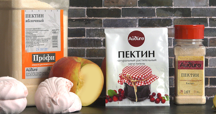 Применение пектина в кулинарии