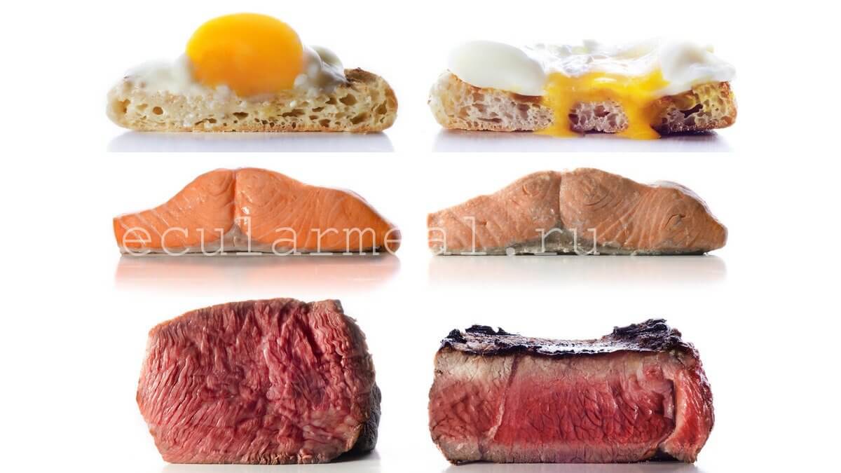 Вакуумная готовка по технологии sous vide в молекулярной кухни